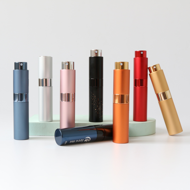 来安【BE-14】5ml 8ml 10ml 15ml 20ml 旋转香水瓶精油瓶口腔喷雾瓶电化铝